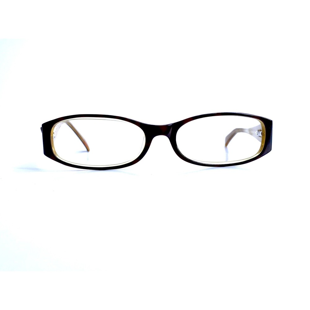 VTG Versace Versus Brown Gold Rectangular Eyeglasses MOD. VR8032 475 51 16 130